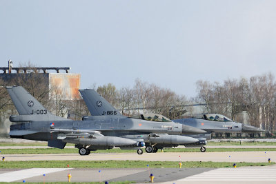 Nucleair Security Summit Combat Air Patrol F-16's