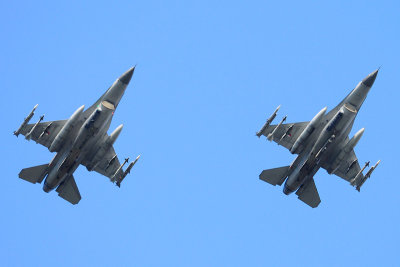 Nucleair Security Summit Combat Air Patrol F-16's