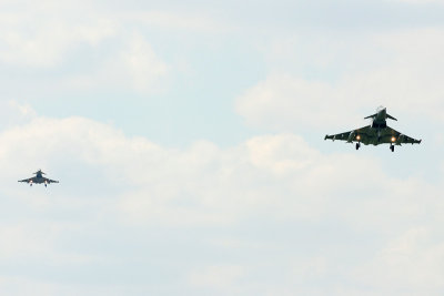 Engelse Eurofighter Typhoons