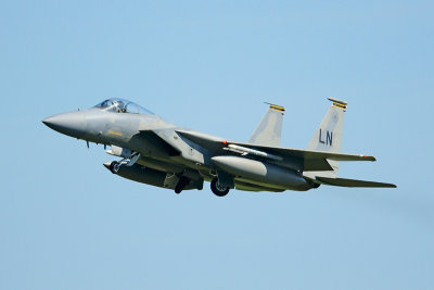 Low Approach F-15C Eagle 