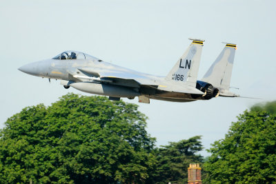 Low Approach F-15C Eagle 