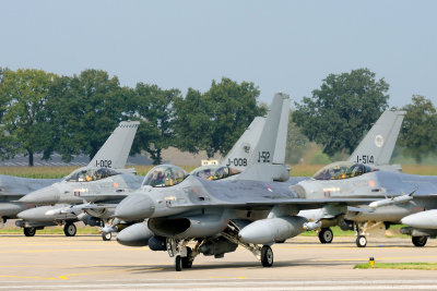 Volkel F-16's naar Jordanië