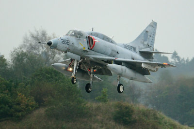 Skyhawk 268 in de landing