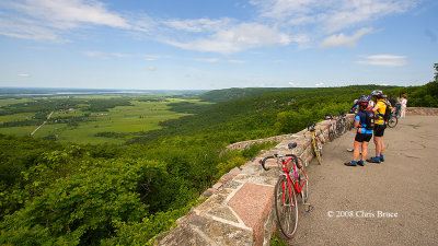 Champlain Lookout in the Summer