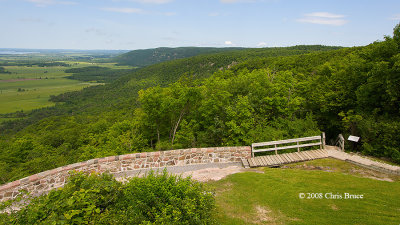 Champlain Lookout in the Summer