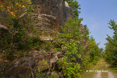 Rock Formations along the Cataraqui Trail