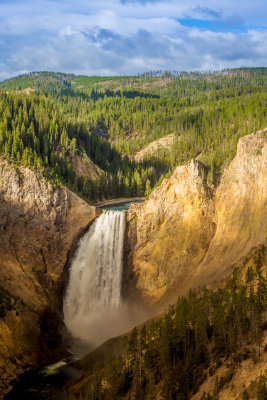 Lower Falls - Grand Canyon of the Yellowstone
