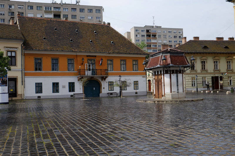 Main square (Fő tér) in Óbuda
