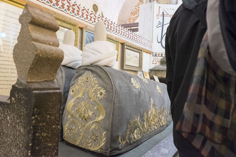 Coffins of dervishes