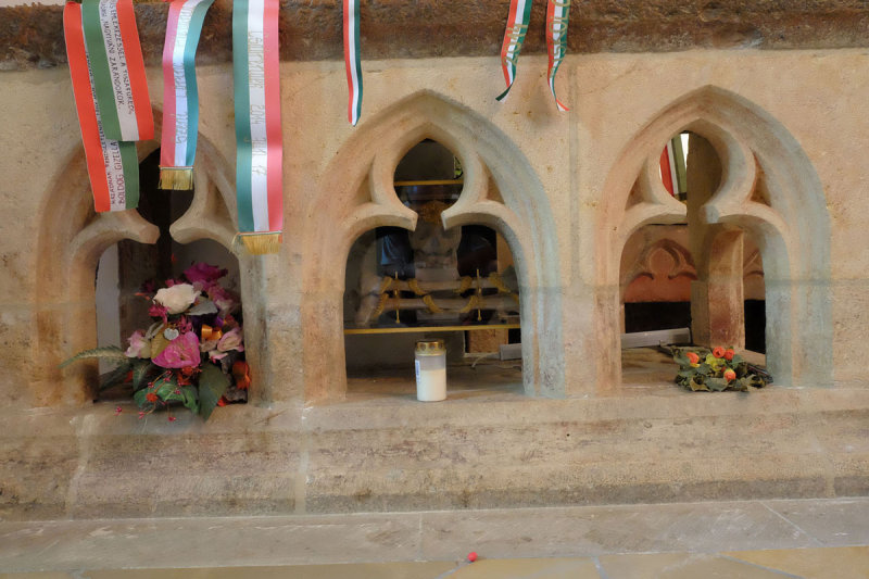 The grave of the Blessed Gisela of Bavaria