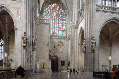 Inside St Vitus Cathedral