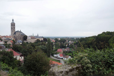 Part of Kutna Hora from St Barara's