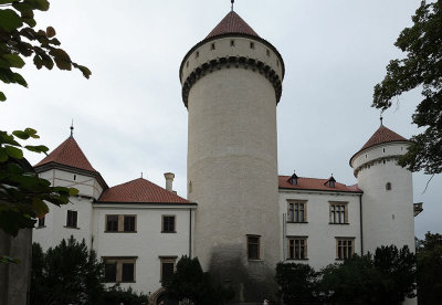 Two of the towers of the castle