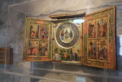Double sided Triptych from 16th century