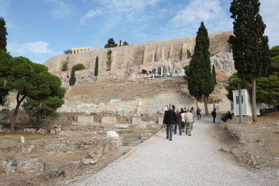 Southern slope of the Acropolis