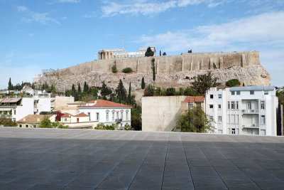 The Acropolis from Acropolis Museum