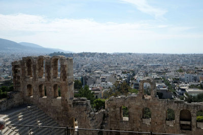 View of Athens from the Acropolis