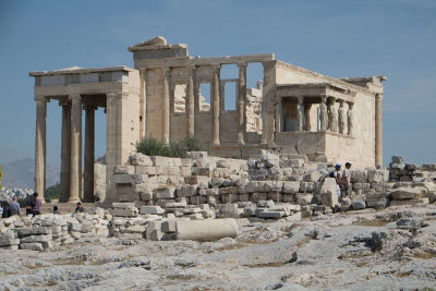 Western view of the Erechtheion