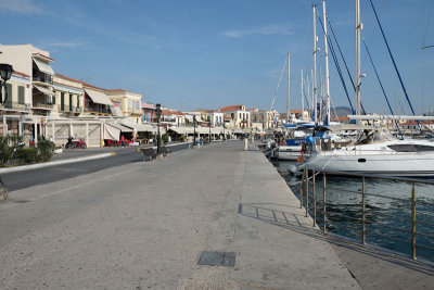 Aegina harbourside