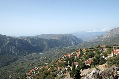 View over the valley