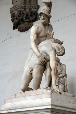 Menelaus supporting the body of Patroclus
