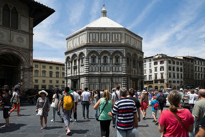 Baptistry of St John in Piazza del Duomo