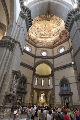 View into the main apse