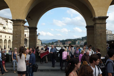 View from the Ponte Vecchio