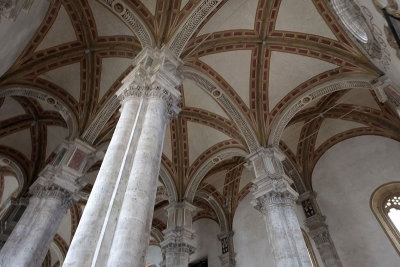 Ceiling and columns