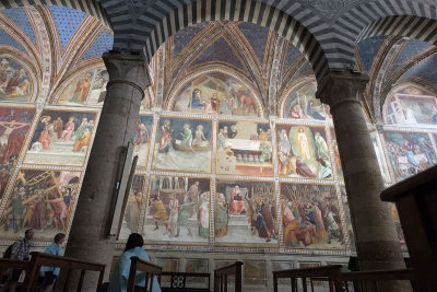 Frescoes of the church