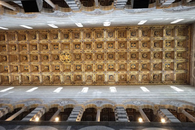 Coffer ceiling