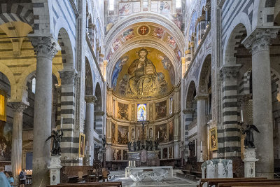 Interior view of central part