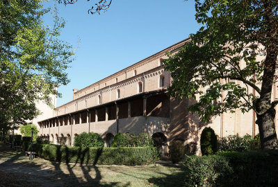 Side view of the Abbey