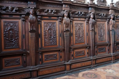 Timber cabinets 