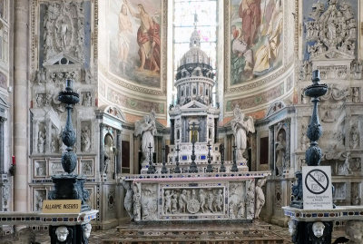 Altar with ciborium