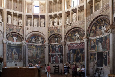 Baptistery interior