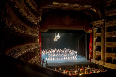 Rehearsal at La Scala