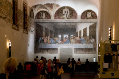 The refectory with The Last Supper