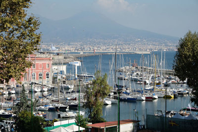 Bay of Naples, Vesuvius in background