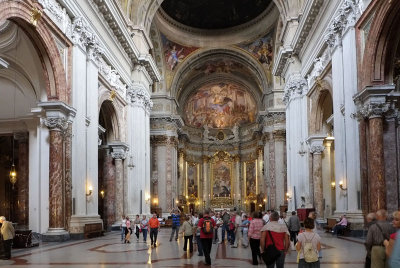 Inside St Ignazio