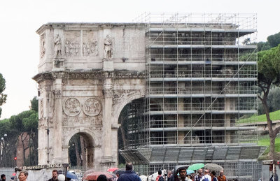 Arch of Constantine built 313AD