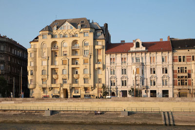 Buildings by the Danube