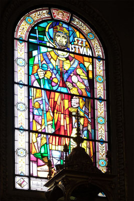 Stained glass window