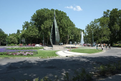 The Centennial Memorial of 1973 on Margit island