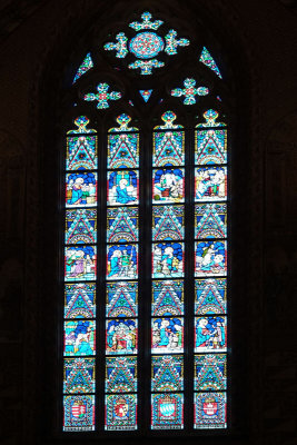 Stained glass window