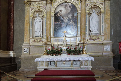 Altar in a chapel