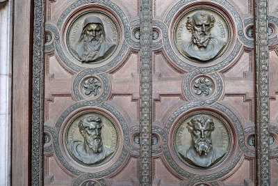 Basilica door detail