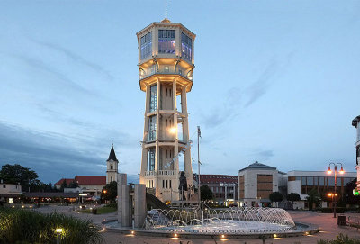 Water tower in Siófok