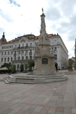 Széchenyi Square, main square of Pécs