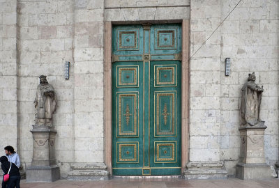Main door of the Cathedral